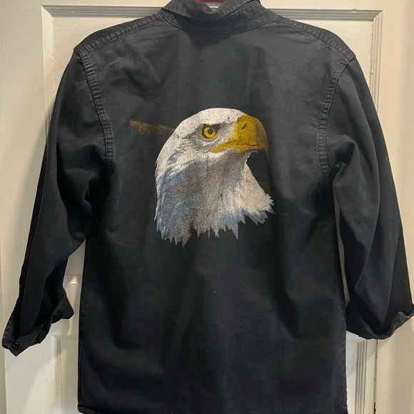 Vintage eagle button down - Picture 1 of 4